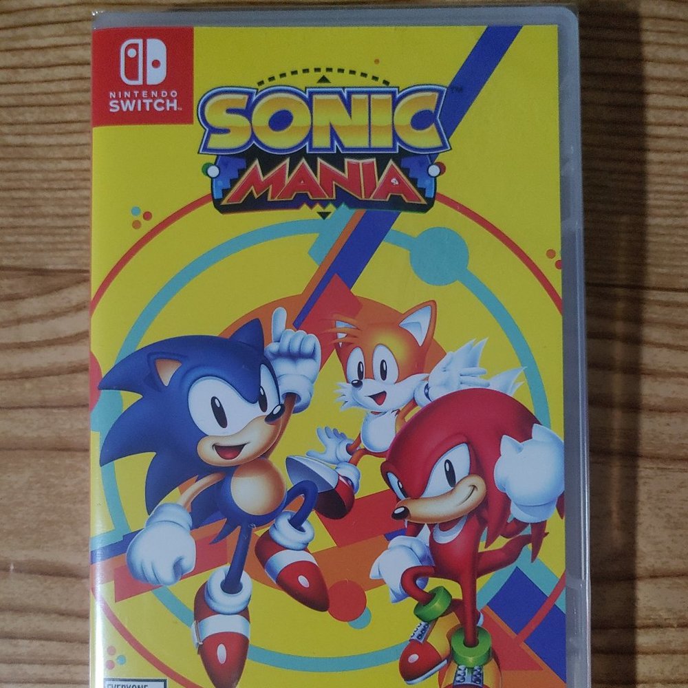 Sonic Mania Nintendo Switch Game (NEW)